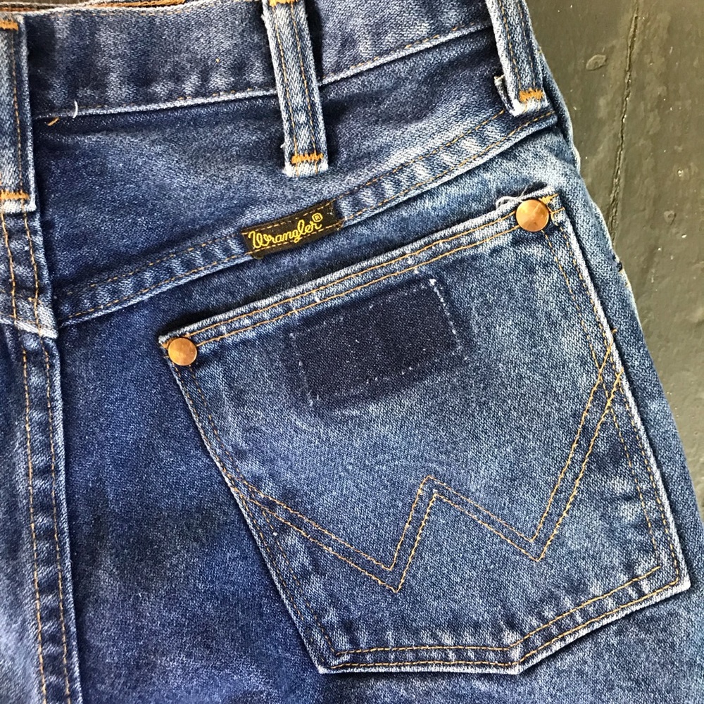 High waist vintage Wrangler denim